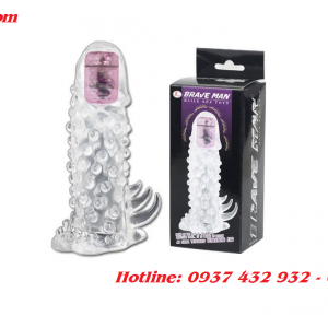 Bao Cao Su Donzen Barave Man Gai Rung Đầu Cực Phê