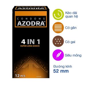 bao cao su bao azodra 4 in 1 keo dai quan he 0