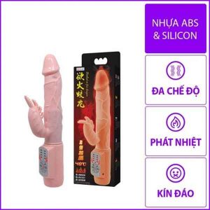 Dương Vật Giả Baile Fire Dragon Rung Ngoáy Phát Nhiệt 48 Độ