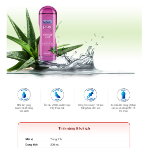 gel boi tron durex play massage 2in1 chinh hang
