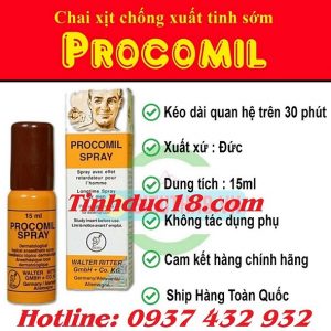 thuoc xit procomil spray keo dai thoi gian cho nam 1