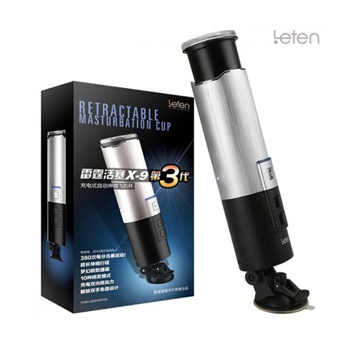 Máy Thủ Dâm Tự động Leten X9 Telecopic Có Đế Gắn Tường