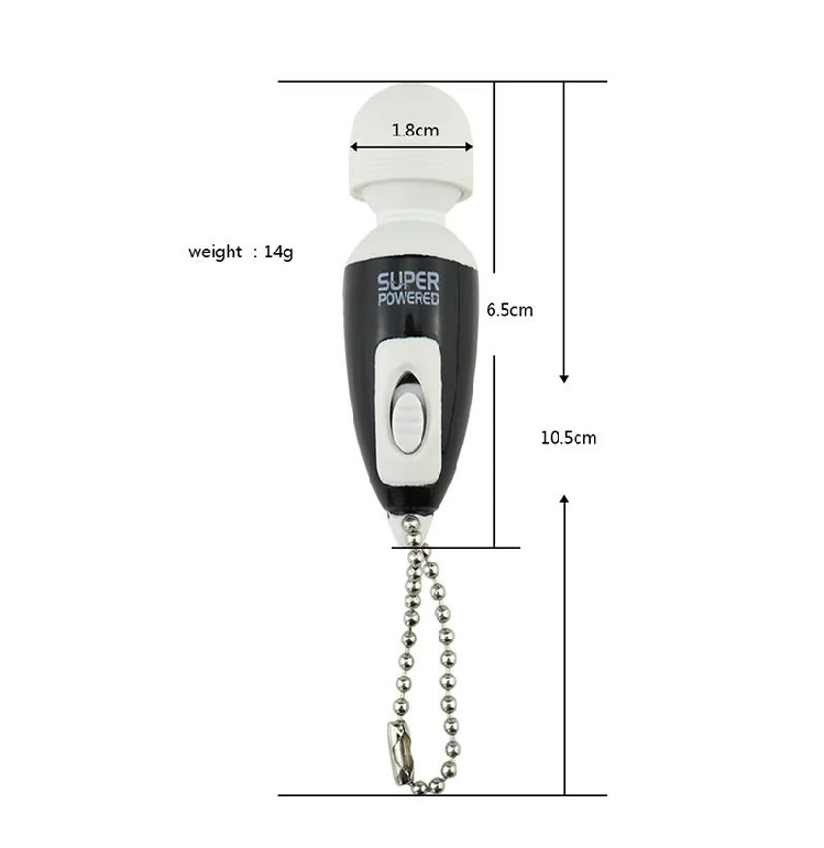 Chày Rung Mini Vibrator Mốc Khóa Rung Đa Năng - Hình ảnh 4