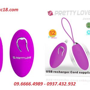 Trứng rung tình yêu không dây pin sạc Pretty love 4