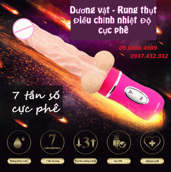 Dương Vật Giả Ailighter Cao Cấp Mềm Mịn Rung Thụt Sưởi Ấm