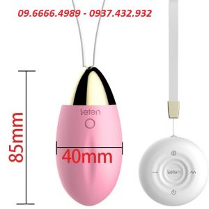 Trứng rung tình yêu 2 trứng pin sạc cao cấp Leten 1 1