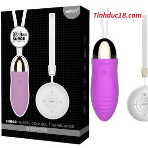 Trứng rung tình yêu 2 trứng pin sạc cao cấp Leten 1