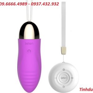 Trứng rung tình yêu 2 trứng pin sạc cao cấp Leten 3