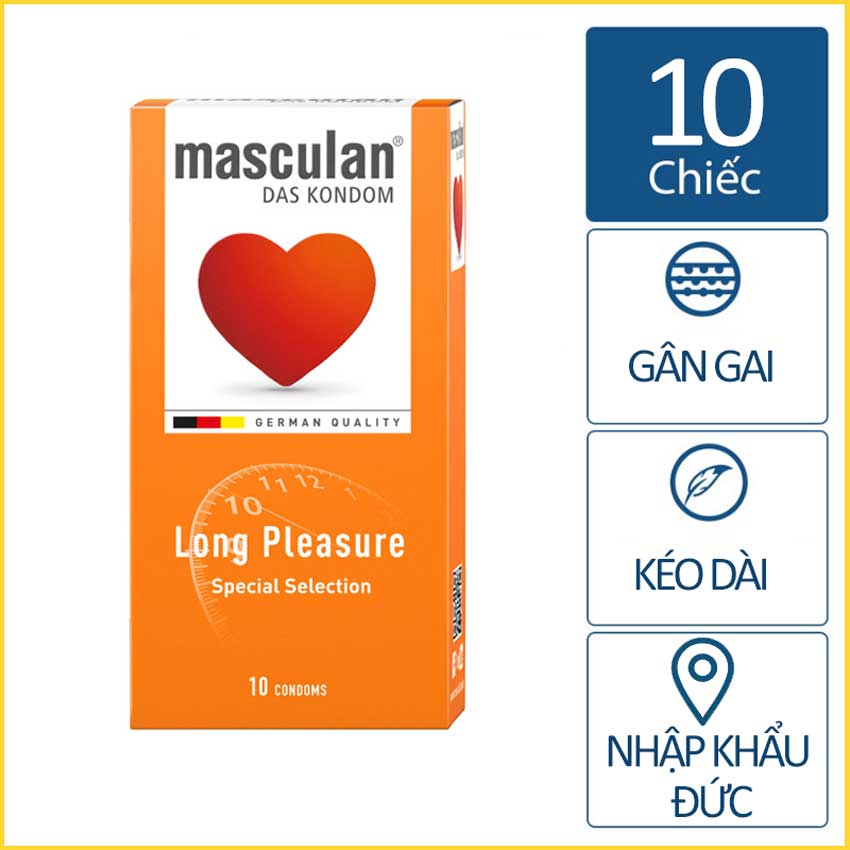 Bao Cao Su Masculan Das Kondom Long Pleasure