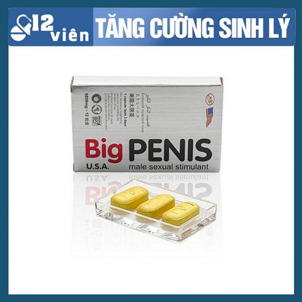 Thuốc Cường Dương Big Penis 6800mg Cao Cấp