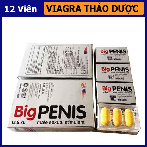 Thuốc Cường Dương Big Penis 6800mg Trị Yếu Sinh Lý Nam