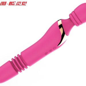 Máy Massage Điểm G Kết Hợp Dương Vật Giả Phát Nhiệt 3