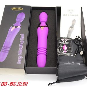 Máy Massage Điểm G Kết Hợp Dương Vật Giả Phát Nhiệt 4