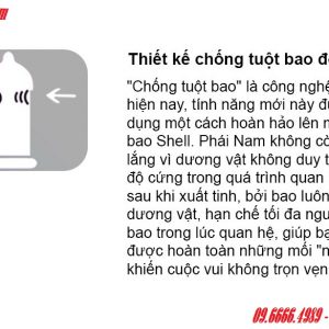 Bao cao su Shell Zeus siêu mỏng 0.04 1