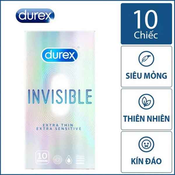 bao cao su durex invisible sieu mong truyen nhiet 1