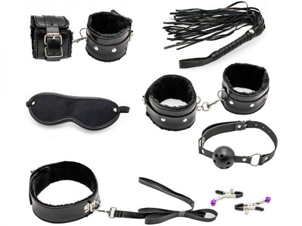 Bộ Đồ Chơi Bạo Dâm Bondage 10 Món