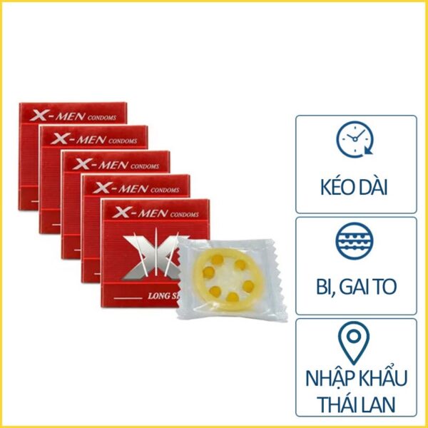 Bao Cao Su XMen 6 Bi Tăng Kích Thích Khi Quan Hệ