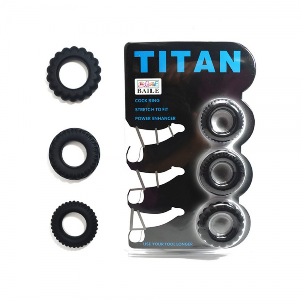 Vòng Đeo Dương Vật Titan Chóng Xuất Tinh Sớm