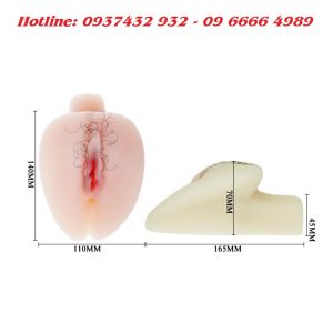 Âm Đạo Giả Silicon Hình Trái Tim 1