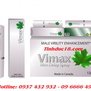 Chai Xịt Chống Xuất Tinh Sớm Vimax Men Delay Spray 1