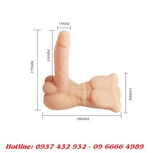 Dương vật giả Bigger Man hình người 6 múi như thật 1
