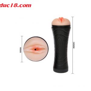 Âm đạo giả ngụy trang đèn pin rung 7 chế độ có dây 1