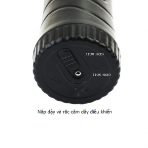 Âm đạo giả ngụy trang đèn pin rung 7 chế độ có dây 3