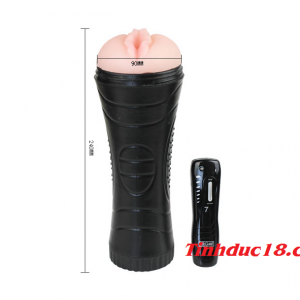 Âm đạo giả ngụy trang đèn pin rung 7 chế độ có dây 5