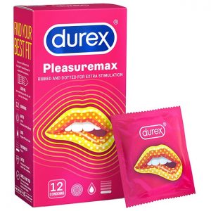 bao cao su durex pleasuremax gan gai size 56mm 0