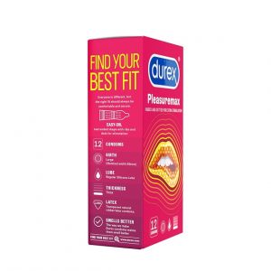 bao cao su durex pleasuremax gan gai size 56mm 1