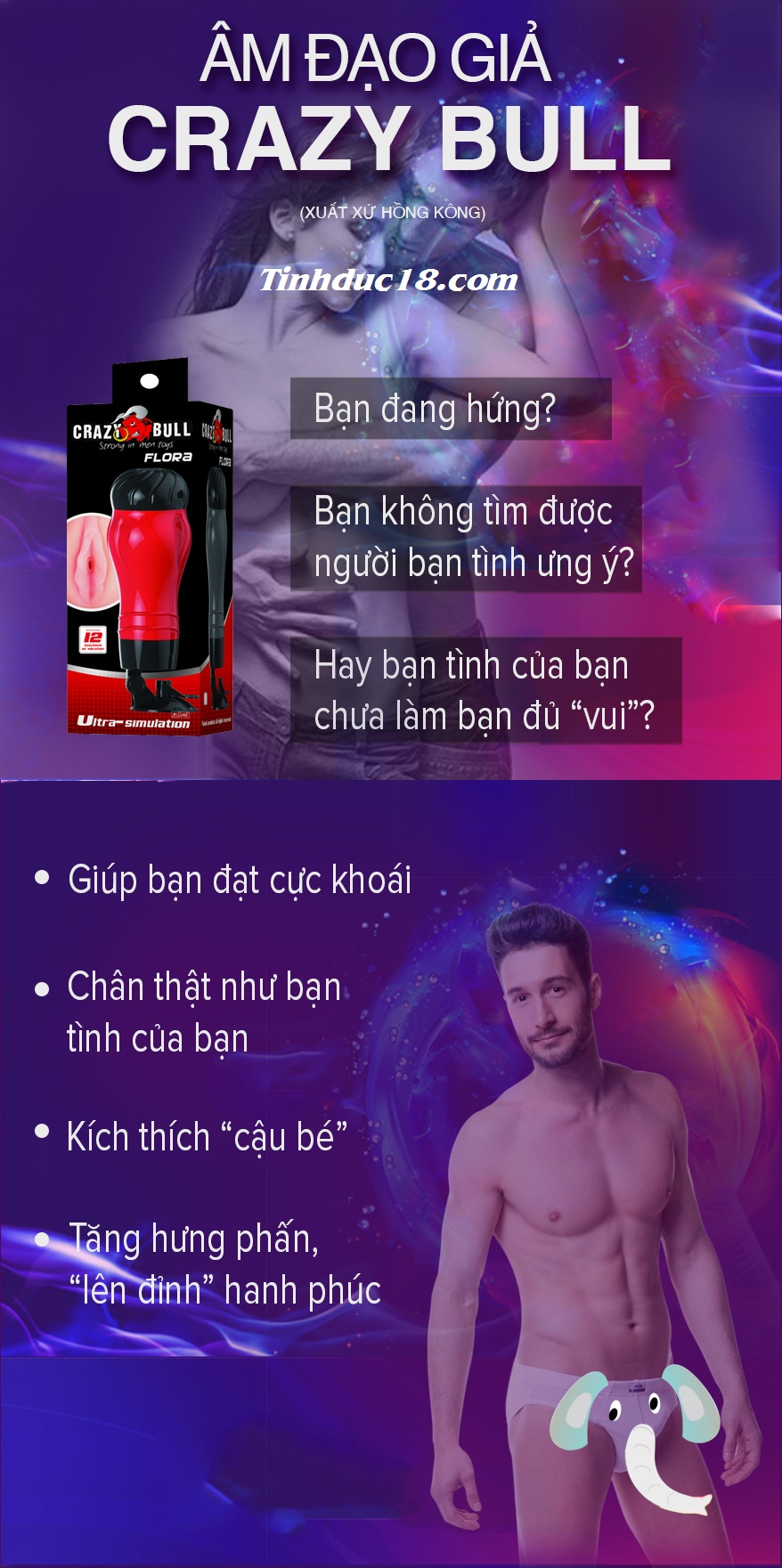 Âm-đạo-giả-rên-rĩ-Crazy-Bull-FLORA