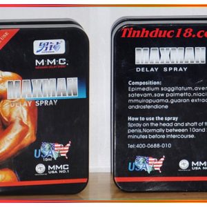 Chai xịt kéo dài quan hệ Maxman Mỹ 3