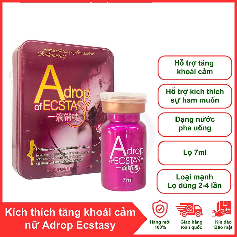 Thuốc Kích Dục Nữ Adrop Of Ectasy Chính Hãng