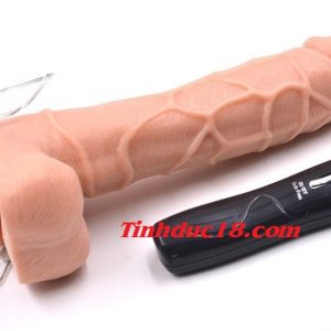 Dương vật giả gắn tường rung ngoáy Super Man 7.3 inch 3