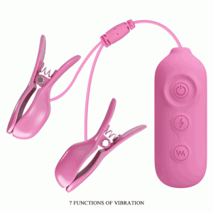 may kep ti pretty love nipple clip kich dien massage nguc 1