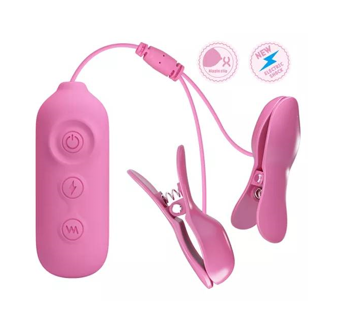 may kep ti pretty love nipple clip kich dien massage nguc 3