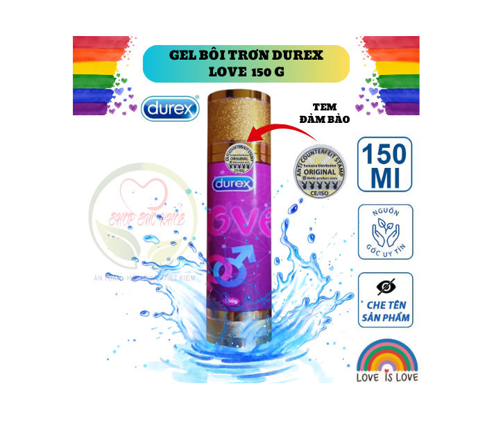 gel boi tron durex love ang khoai cam kich thich ham muon nu