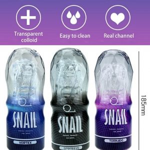 coc thu dam trong suot snail japan