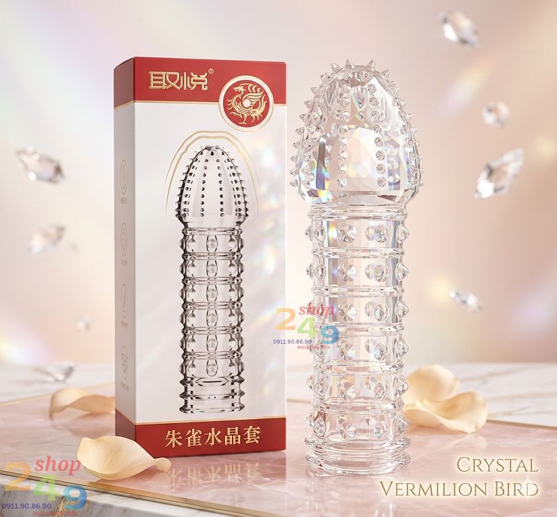 bao cao su donzen silicon gan gai tang kich thuoc duong vat