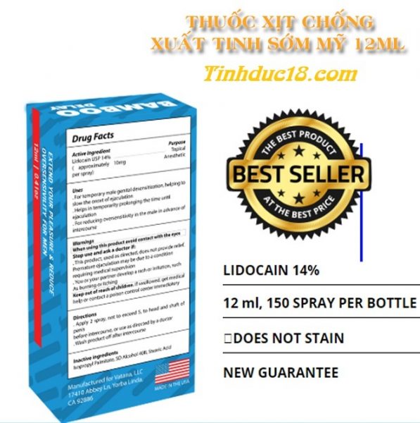 chai xit keo dai thoi bam boo delay spray 12ml usa 0