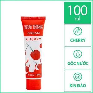 gel boi tron hot kiss huong chery 100ml 0