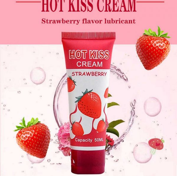gel boi tron hot kiss huong dau 100ml 1