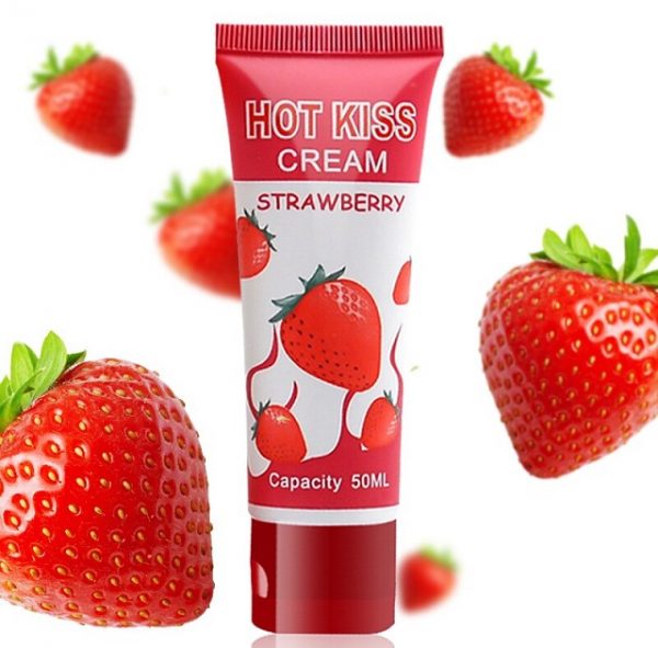 Gel Bôi Trơn Hot Kiss Hương Dâu 100ml