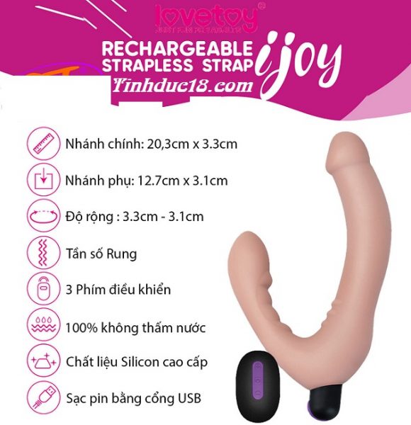 duong vat lovetoy 2 dau dieu khien tu xa