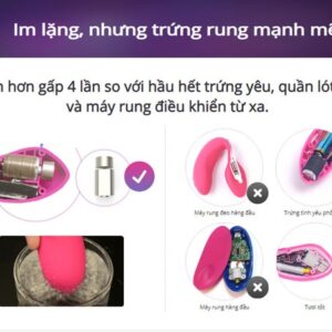 trung rung lovense lush 2 bluetooth dieu khien bang dien thoai 5