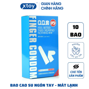 Bao Cao Su Ngón Tay Finger Condom Siêu Mỏng