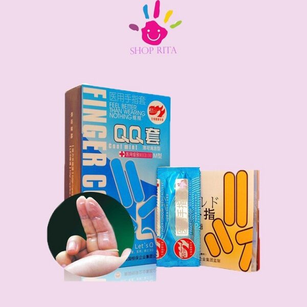 bao cao su ngon tay finger condom 0