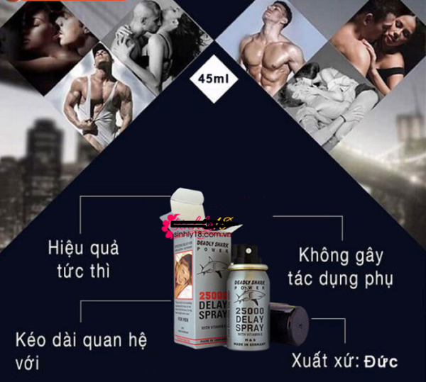 chai xit chong xuat tinh som deadly shark 25000 2
