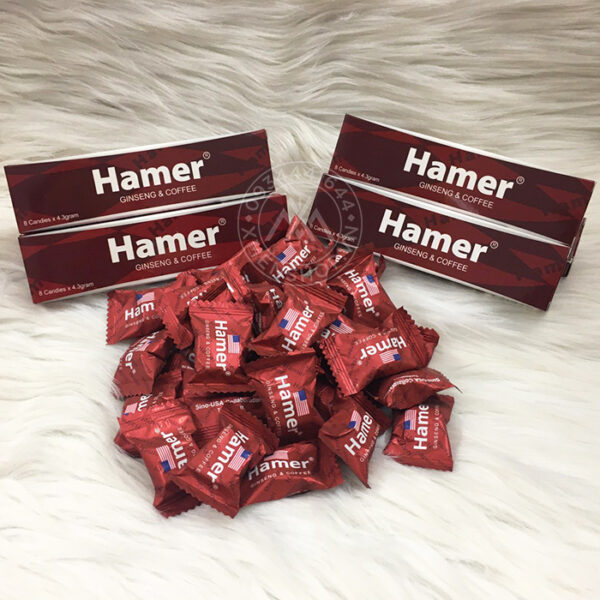 Kẹo Sâm Hamer USA Hộp 32 Viên Chính Hãng