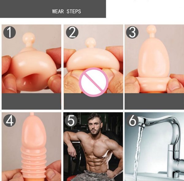 bao cao su don them phan dau 3 cm 2